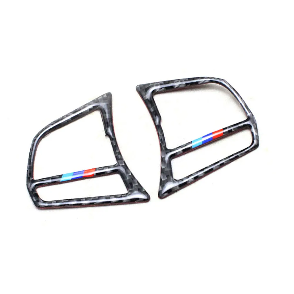 Interior Steering Wheel Control Button Carbon Fiber Trim sticker Frame For BMW 3 Series F30 F34 3GT M-Color
Interior Steering Wheel Control Button Carbon Fiber Trim sticker Frame For BMW 3 Series F30 F34 3GT M-Color