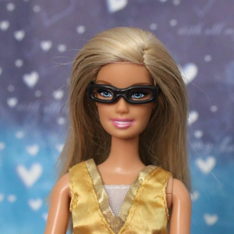 200PCS/Lot Wholesale Dolls Accessories Fashion Black Plastic 1/6 Girl/Boy Ken The Toy Doll Glasses
200PCS/Lot Wholesale Dolls Accessories Fashion Black Plastic 1/6 Girl/Boy Ken The Toy Doll Glasses