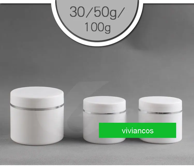 300Pcs/lot White Frosted 50g Cosmetic Empty Jar Pot Eyeshadow Makeup Face Cream Container,PP Cream Jar Bottle
300Pcs/lot White Frosted 50g Cosmetic Empty Jar Pot Eyeshadow Makeup Face Cream Container,PP Cream Jar Bottle