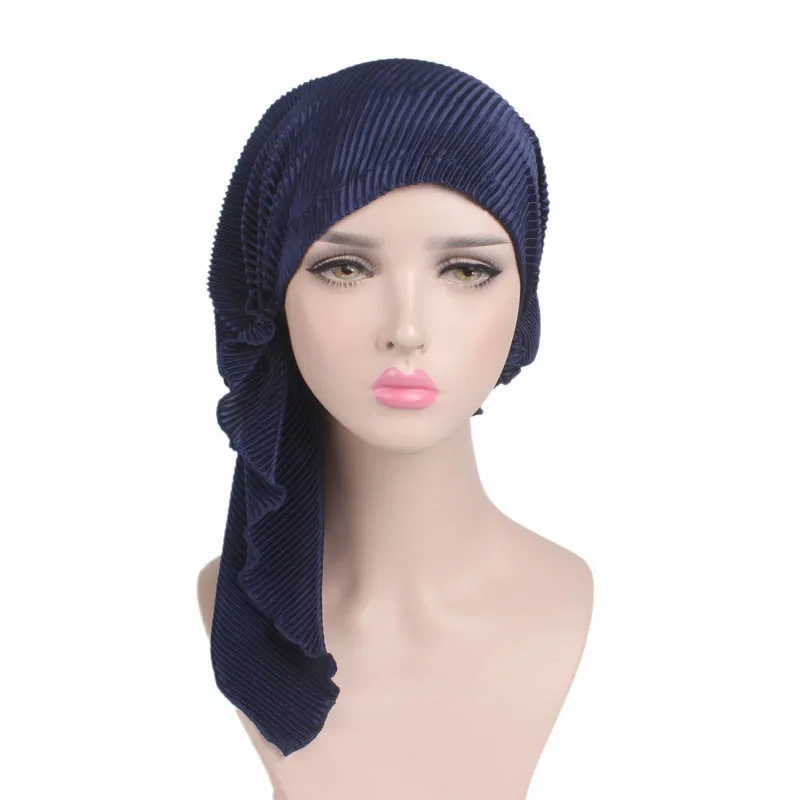 Muslims Women Ruffle Turban Hat Scarf Cotton Chemo Beanies Chemotherapy Bonnet Caps Bandana Headscarf Head Wrap Cancer Hair Loss
Muslims Women Ruffle Turban Hat Scarf Cotton Chemo Beanies Chemotherapy Bonnet Caps Bandana Headscarf Head Wrap Cancer Hair Loss