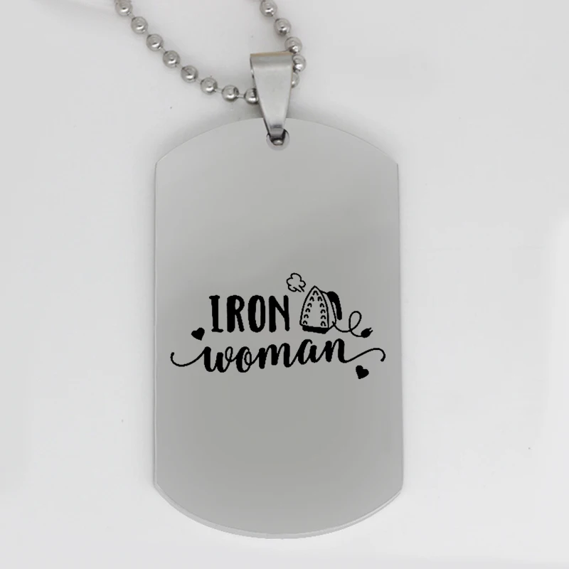 Ufine jewelry mom gift pendant army card Iron woman stainless steel customed necklace N4177
Ufine jewelry mom gift pendant army card Iron woman stainless steel customed necklace N4177