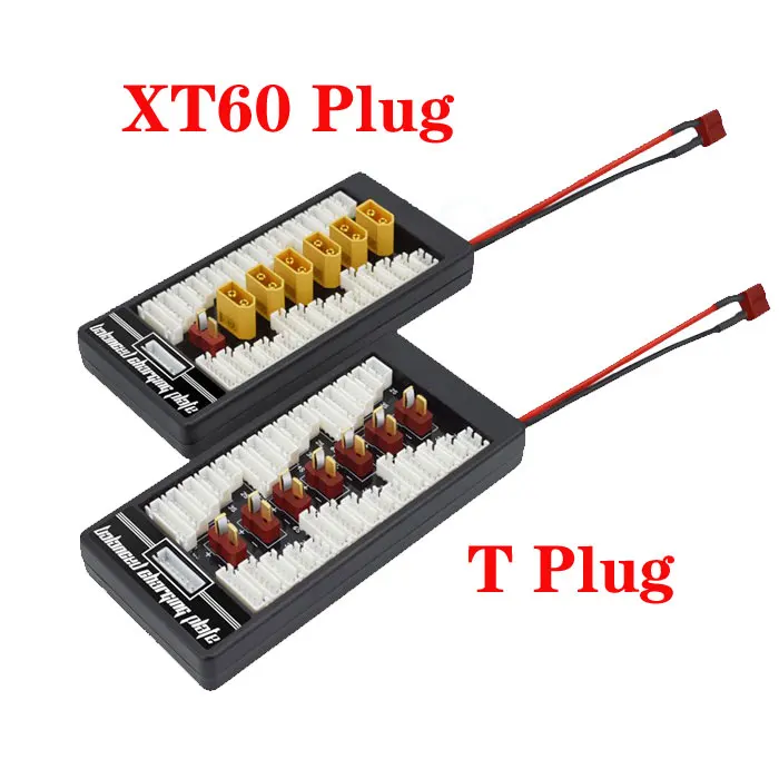 1 шт. параллельная зарядная плата для аккумуляторов 2S 6S Lipo T Plug XT60 Imax B6 B6AC B8 6 в 1|plug