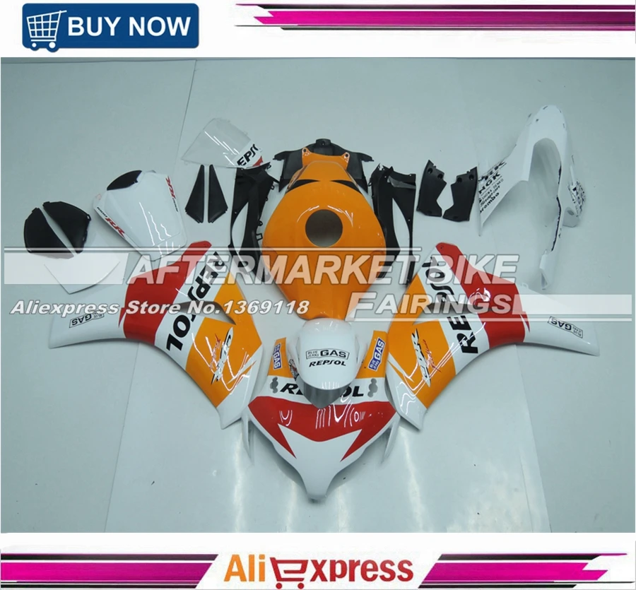 100% Fitment ABS Motorcycle Injection Fairing Kit For Honda CBR1000RR 2008-2011 2009 2010 Year Full Bodywork White Repsol
100% Fitment ABS Motorcycle Injection Fairing Kit For Honda CBR1000RR 2008-2011 2009 2010 Year Full Bodywork White Repsol