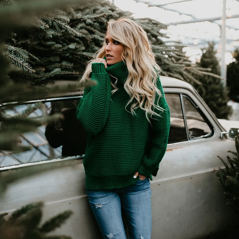 Winter Tops For Woman 2019 Autumn Winter Sweaters Lantern Sleeves Solid Knitted Turtleneck Sweaters Casual Ladies Pullovers
Winter Tops For Woman 2019 Autumn Winter Sweaters Lantern Sleeves Solid Knitted Turtleneck Sweaters Casual Ladies Pullovers