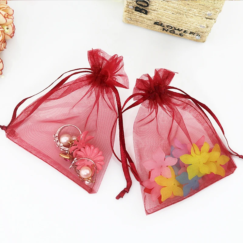 500pcs/lot Dark red color Organza Bags 11x16cm Wedding Favour Gift bag Jewelry pouches Free Shipping
500pcs/lot Dark red color Organza Bags 11x16cm Wedding Favour Gift bag Jewelry pouches Free Shipping