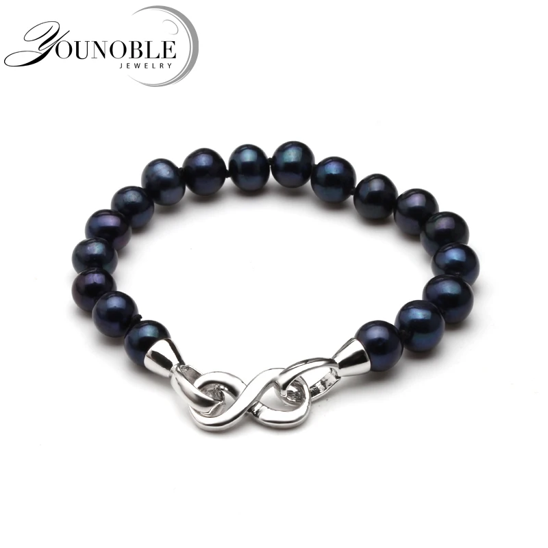 Real round black round freshwater pearl bracelet women,bridal cultured charm bracelet 925 silver jewlery daughter birthday gift
Real round black round freshwater pearl bracelet women,bridal cultured charm bracelet 925 silver jewlery daughter birthday gift