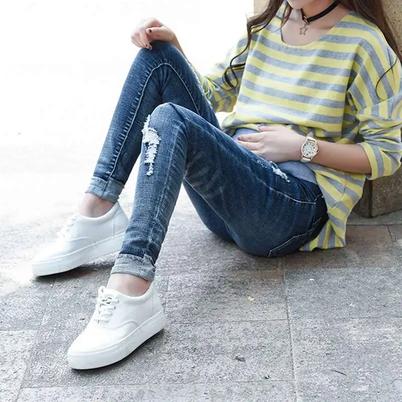 2018 real shot pregnant women jeans summer new wear fashion hole thin slim self-cultivation pants long
2018 real shot pregnant women jeans summer new wear fashion hole thin slim self-cultivation pants long