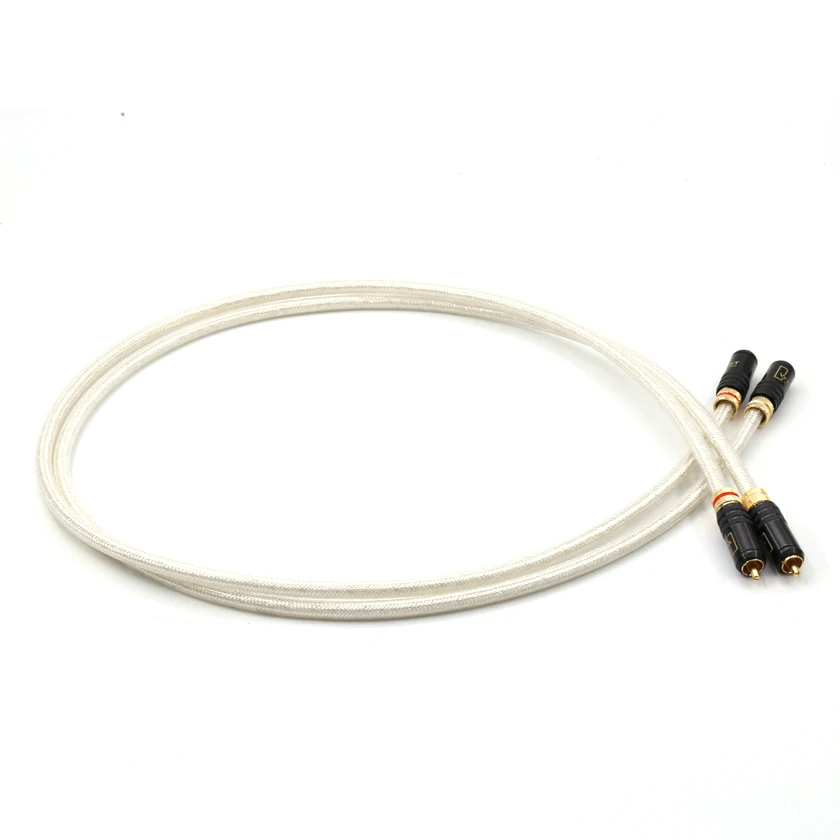 QED Signature OFC Silver-Plated Interconnect Cable With WBT-0144 Gold Plated RCA plugs
QED Signature OFC Silver-Plated Interconnect Cable With WBT-0144 Gold Plated RCA plugs