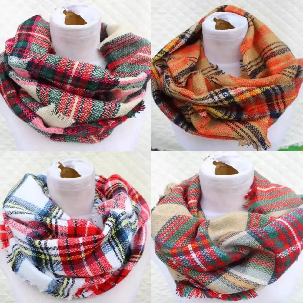 Latest Design Winter Acrylic Tartan Loop Scarf Shawl Plaid Blanket Wrap Snood Fashional Women Infinity Scarf luxury brand
Latest Design Winter Acrylic Tartan Loop Scarf Shawl Plaid Blanket Wrap Snood Fashional Women Infinity Scarf luxury brand