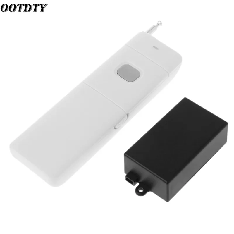 OOTDTY 3000 м длинный диапазон AC DC 12V 1CH RF Беспроводной переключатель системы дистанционного управления 315 МГц 1-ключ передатчик + приемник
OOTDTY 3000 м длинный диапазон AC DC 12V 1CH RF Беспроводной переключатель системы дистанционного управления 315 МГц 1-ключ передатчик + приемник