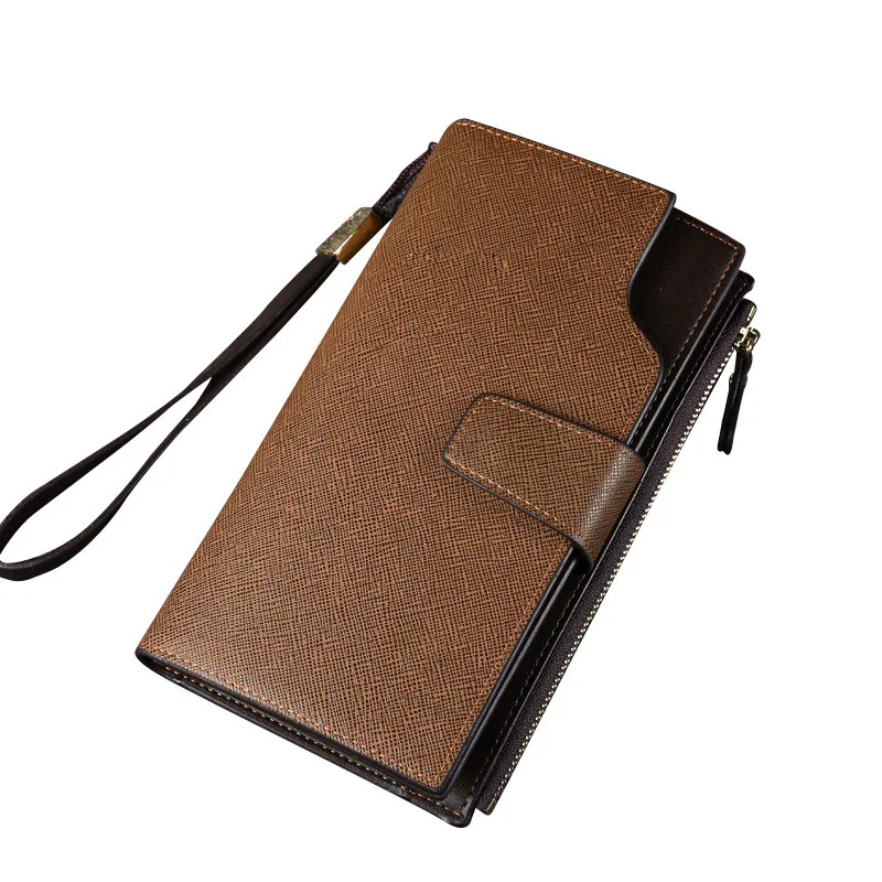 2019 Luxury Brand Men Wallets Long Purse Wallet Clutch Leather Bag Zipper Card Holder Men Business Coin Wallet
2019 Luxury Brand Men Wallets Long Purse Wallet Clutch Leather Bag Zipper Card Holder Men Business Coin Wallet