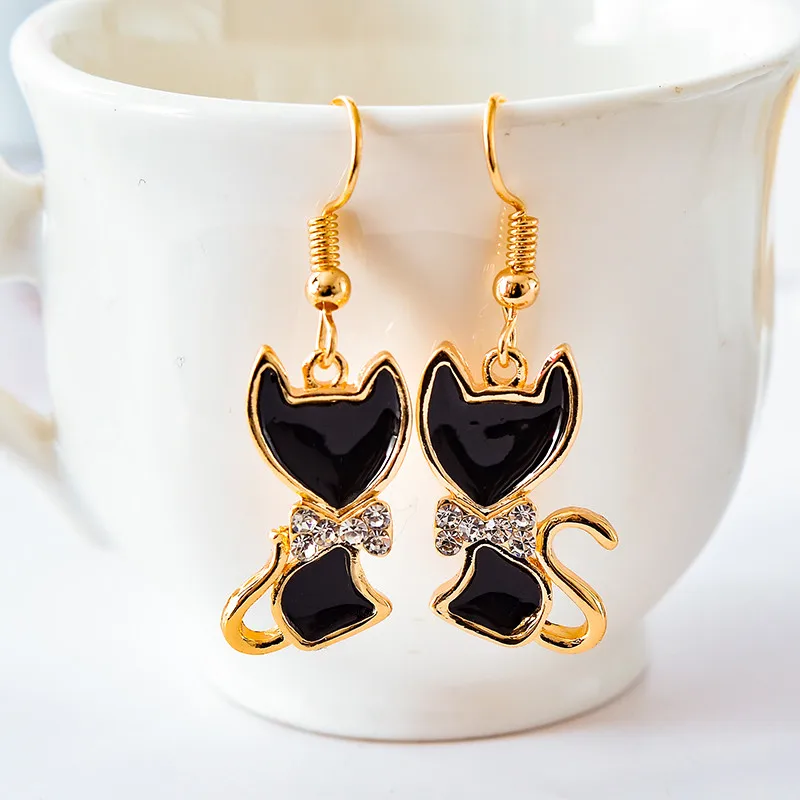 COWNINE New Clear and lovely women fashion, Japan and the cat earrings gift earrings jewelry plating gold anime girl
COWNINE New Clear and lovely women fashion, Japan and the cat earrings gift earrings jewelry plating gold anime girl