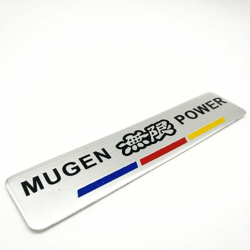 FDIK Mugen Car Aluminum Sticker The Whole Body Handle Decal Window Decoration for Civic Accord Crv Fit City Jazz | Автомобили и