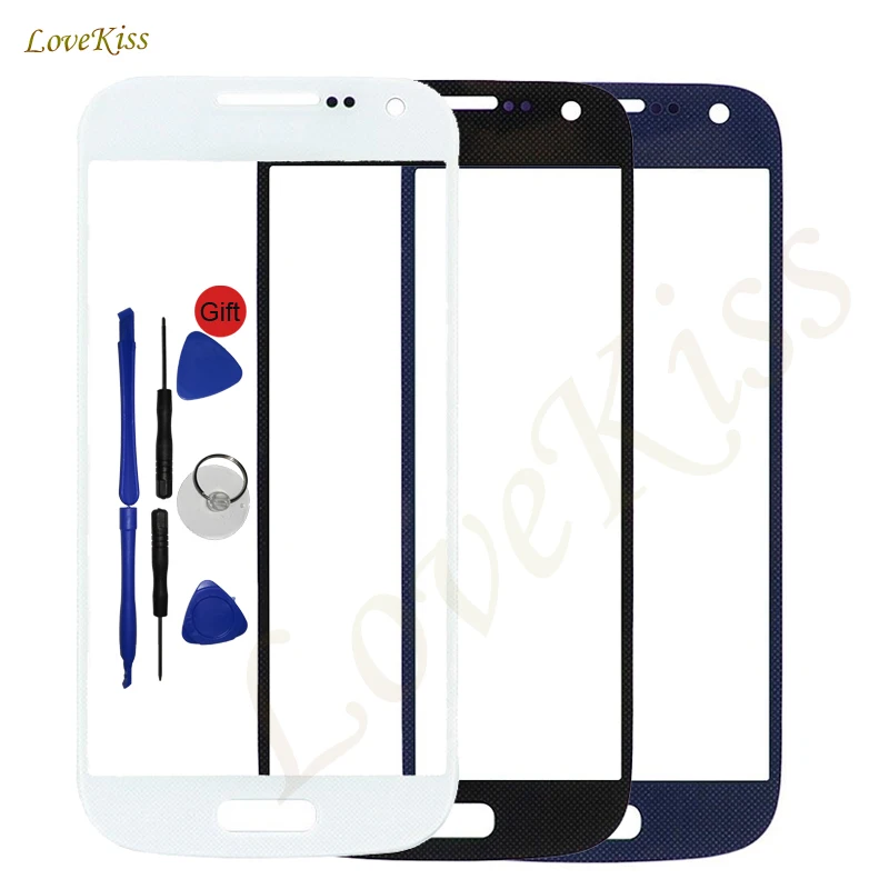 4 3 "сенсорный экран переднее стекло для Samsung Galaxy S4 Mini i9190 i9195 i9192 сенсорный