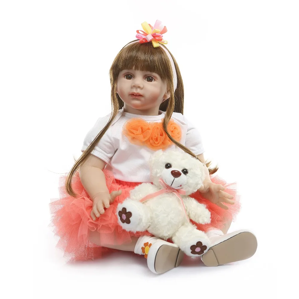 High quality Vinyl silicone reborn baby dolls 24"60cm bebes reborn princess adoras doll for girls child gift reborn bebes doll
High quality Vinyl silicone reborn baby dolls 24"60cm bebes reborn princess adoras doll for girls child gift reborn bebes doll