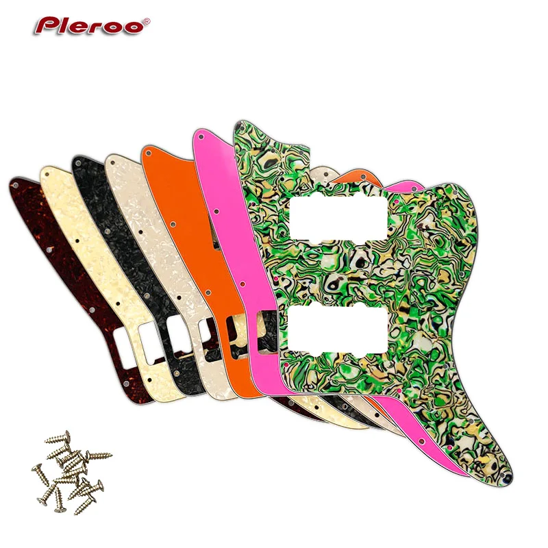 Pleroo пользовательские гитарные части для США FedEx Jazzmaster Электрическая Гитара pickguard