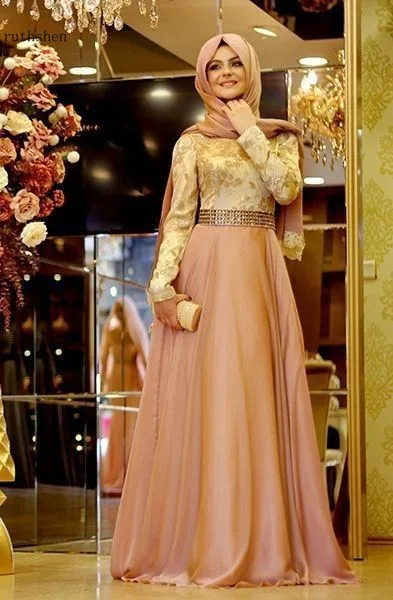 Formal Dress Women Elegant Arab Muslim Evening Dress Lace Long Sleeve Prom Gown A-Line Special Occasion Dresses
Formal Dress Women Elegant Arab Muslim Evening Dress Lace Long Sleeve Prom Gown A-Line Special Occasion Dresses