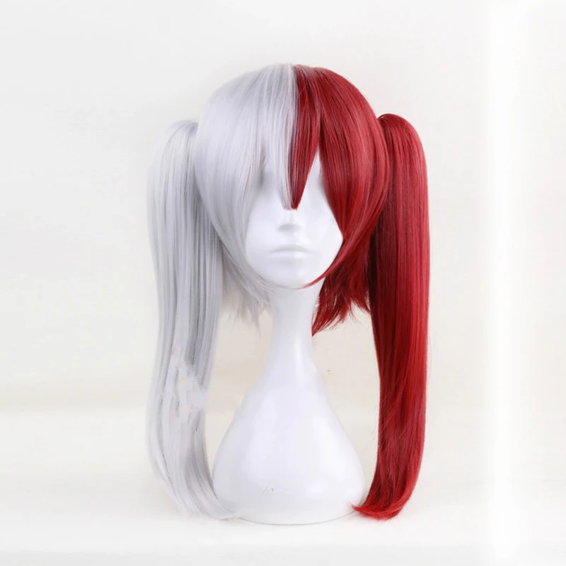 My Boku no Hero Academia Todoroki Shoto Anime Cosplay Wig Red White Ponytail Wig
My Boku no Hero Academia Todoroki Shoto Anime Cosplay Wig Red White Ponytail Wig