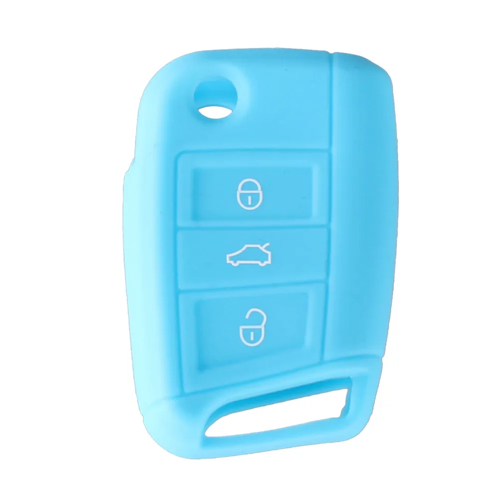 DANDKEY 3 Buttons Silicone Car Key Case Cover For VW Polo Golf 7 Tiguan For Skoda Octavia Kodiaq Karoq For SEAT Ateca Leon Ibiza
DANDKEY 3 Buttons Silicone Car Key Case Cover For VW Polo Golf 7 Tiguan For Skoda Octavia Kodiaq Karoq For SEAT Ateca Leon Ibiza