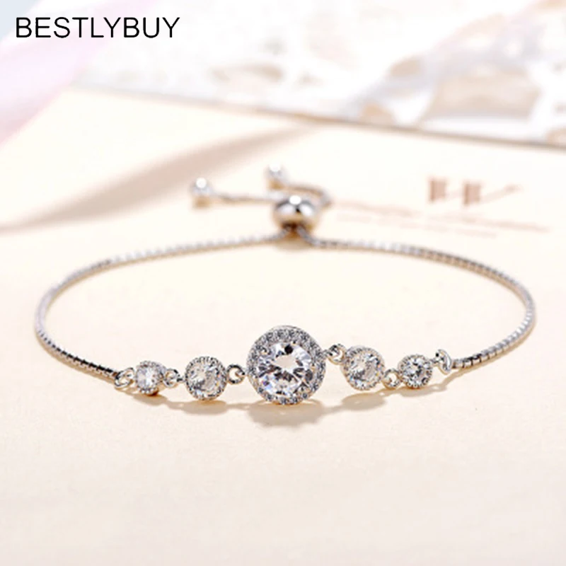 BESTLYBUY fashion women bracelet sterling silver adjustment bracelet with white stone for gift s925 silver bracelet
BESTLYBUY fashion women bracelet sterling silver adjustment bracelet with white stone for gift s925 silver bracelet