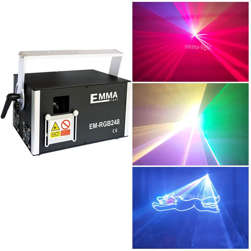 Сценическая Дискотека 3000 МВт лазерное шоу освещение 3 Вт Dmx Ilda Rgb полноцветная