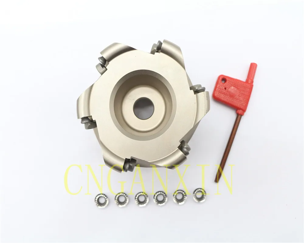 Новый Фрезерный резак для фотоэлектрических приборов 1P EMR5R80-27-6T 6F + 6P RCGT10T3MO-AK H01
Новый Фрезерный резак для фотоэлектрических приборов 1P EMR5R80-27-6T 6F + 6P RCGT10T3MO-AK H01