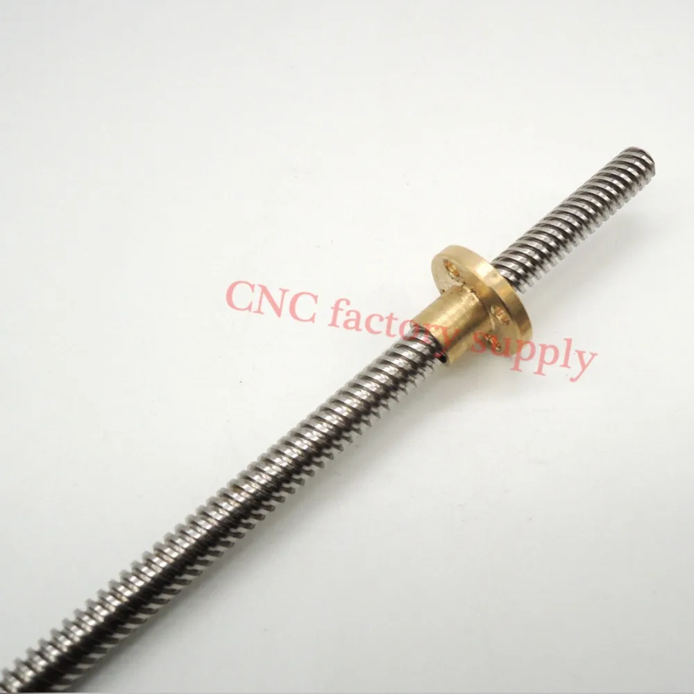 3pcs/lot 3D Printer THSL-300-8D Lead Screw Dia 8MM Pitch 2mm Lead 8mm Length 300mm with Copper Nut Free Shipping
3pcs/lot 3D Printer THSL-300-8D Lead Screw Dia 8MM Pitch 2mm Lead 8mm Length 300mm with Copper Nut Free Shipping