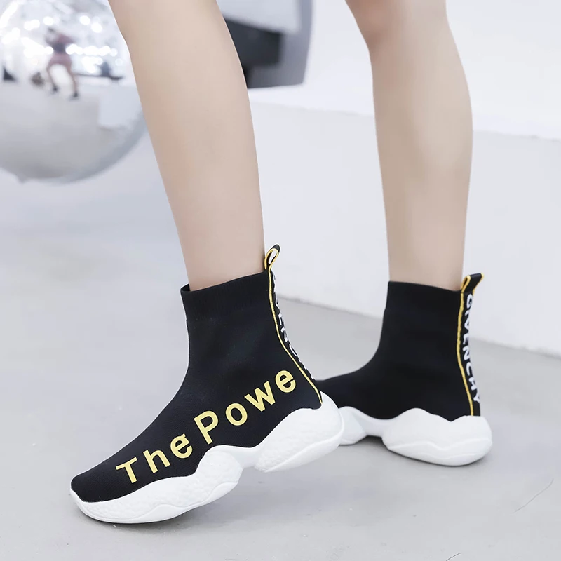 ENMAYER Women Ankle boots Knitting boots Size 35-40 Causal Round Toe Wedges Slip on Short boots Med heels shoes women CR1341 
ENMAYER Women Ankle boots Knitting boots Size 35-40 Causal Round Toe Wedges Slip on Short boots Med heels shoes women CR1341