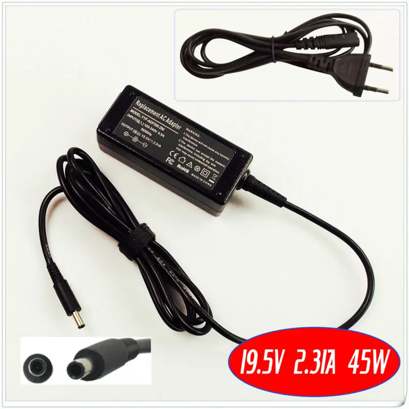 

For Dell XPS 13 13-L32 L321X L322X 13-L322X XPS13-0015SLV Laptop Battery Charger / Ac Adapter 19.5V 2.31A 45W
