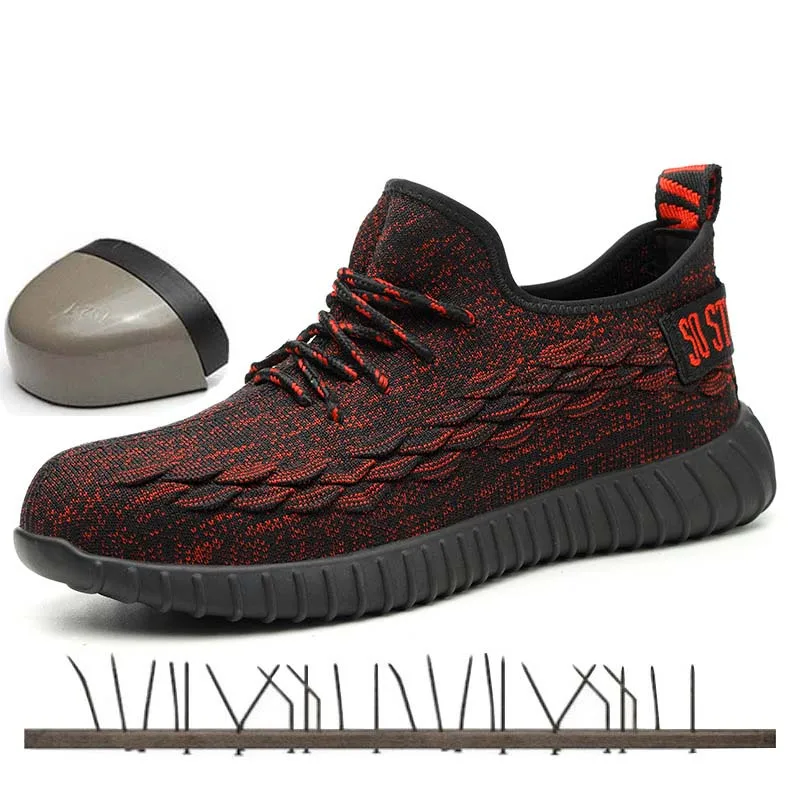 Construction Work Safety Shoes Steel Toe Cap Men Breathable Prevent Piercing Protective Boots Male Sneaker Anti-smashing Shoes
Construction Work Safety Shoes Steel Toe Cap Men Breathable Prevent Piercing Protective Boots Male Sneaker Anti-smashing Shoes