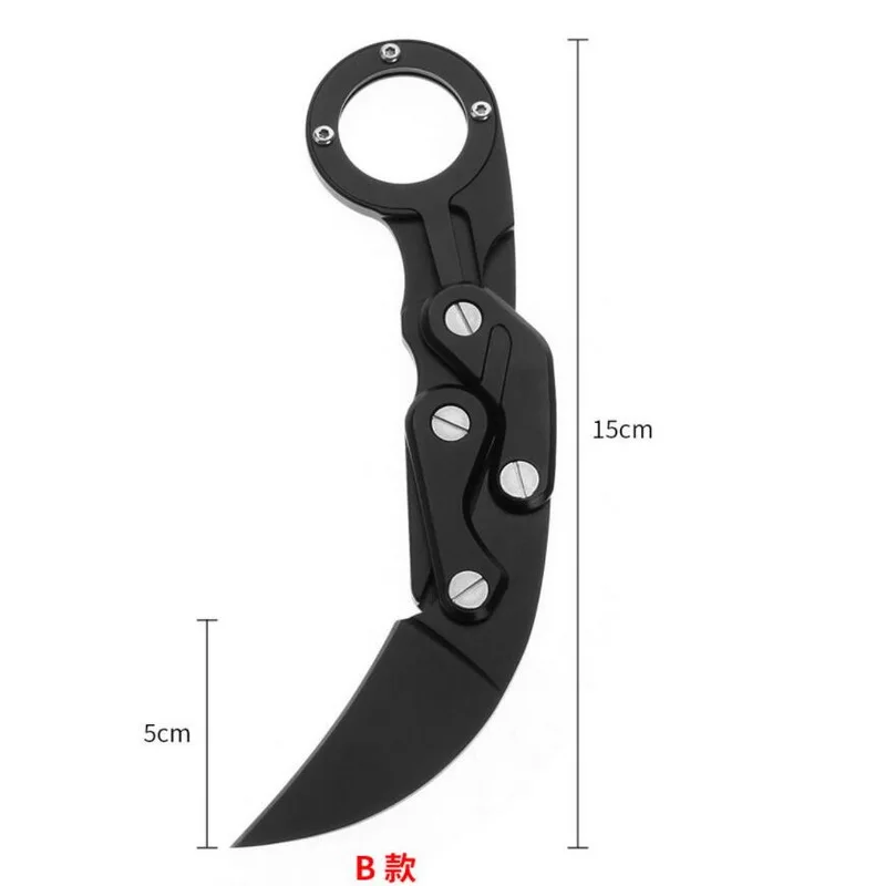 4Cr13 stainless steel outdoor multi-function mechanical folding EDC tool, camping portable deformation cutting rope knife
4Cr13 stainless steel outdoor multi-function mechanical folding EDC tool, camping portable deformation cutting rope knife