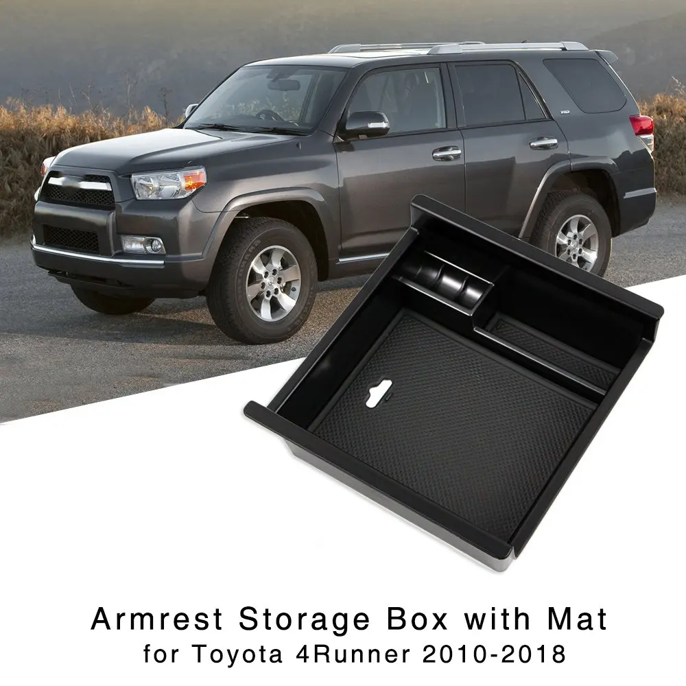 Armrest Storage Box for Toyota 4Runner 2010 2011 2012 2013 2014 2015 2016 2017 2018 Central Console Glove Tray
Armrest Storage Box for Toyota 4Runner 2010 2011 2012 2013 2014 2015 2016 2017 2018 Central Console Glove Tray