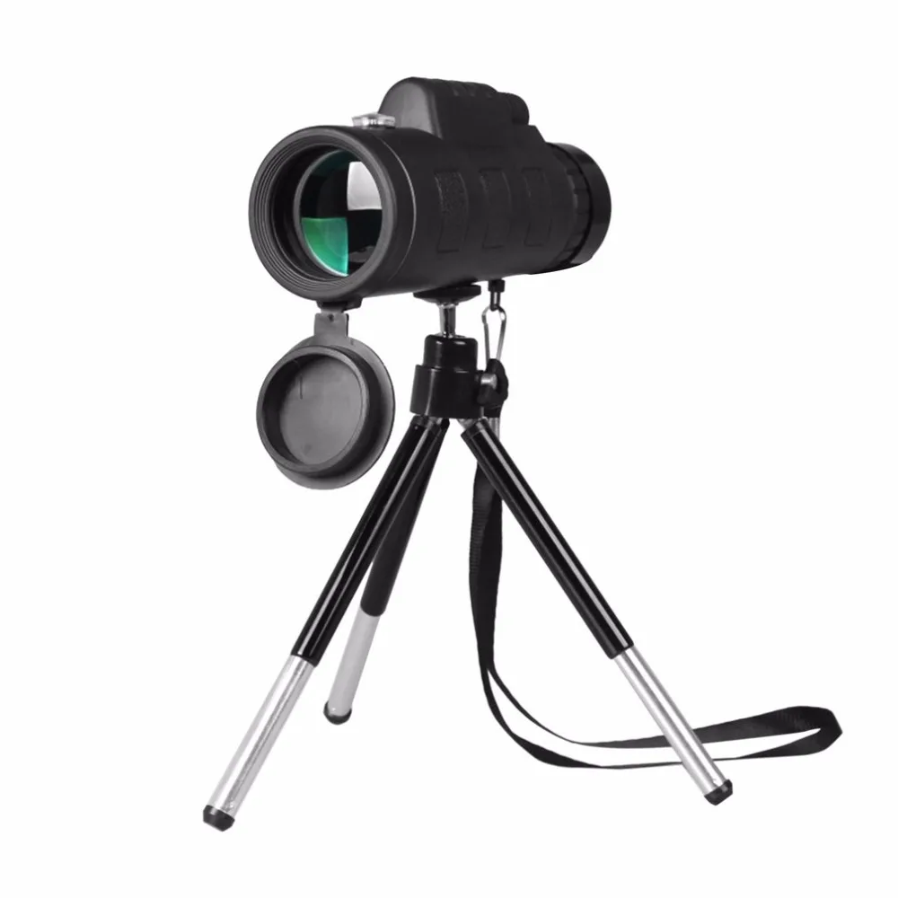 40X60 Monocular Monocular Telescope HD Prism Scope With Compass Phone Clip Tripod for Outdoor Activities
40X60 Monocular Monocular Telescope HD Prism Scope With Compass Phone Clip Tripod for Outdoor Activities