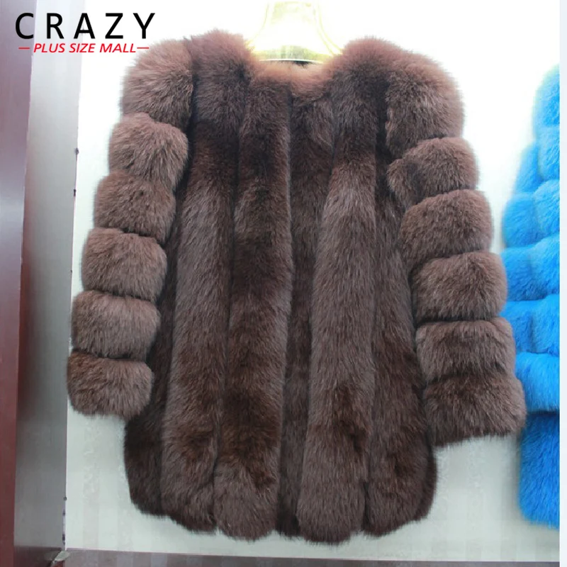Women 2019 Winter Plus Size 6XL 5XL 4XL Fashion Brand Fake Fox Fur Jacket Furry Luxury Stitching Thicker Warm Faux Fur Coats
Women 2019 Winter Plus Size 6XL 5XL 4XL Fashion Brand Fake Fox Fur Jacket Furry Luxury Stitching Thicker Warm Faux Fur Coats