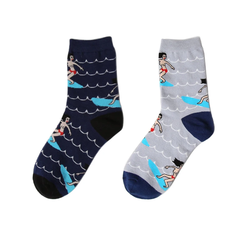 4 Pairs Unisex Sock Japanese Vintage Jacquard Women Wave Funny Happy Funny Men Socks Breathable Spring Autumn Cotton Sock Meias
4 Pairs Unisex Sock Japanese Vintage Jacquard Women Wave Funny Happy Funny Men Socks Breathable Spring Autumn Cotton Sock Meias