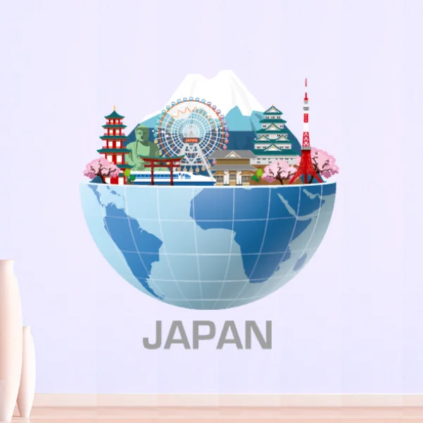 Japan Global Architecture Landmark Statue Fashion Wedding Decor Vinyl Waterproof Wall Sticker Bedroom Wallpaper Wall Decal
Japan Global Architecture Landmark Statue Fashion Wedding Decor Vinyl Waterproof Wall Sticker Bedroom Wallpaper Wall Decal