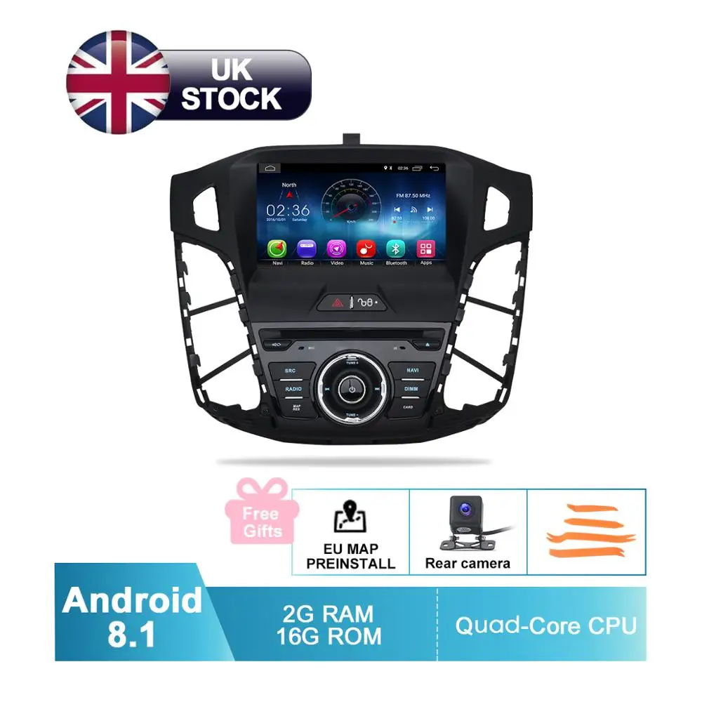8 "HD Android 1 GPS для автомобиля стерео 2011 2012 2013 2014 фокус DVD Аудио Видео Радио FM