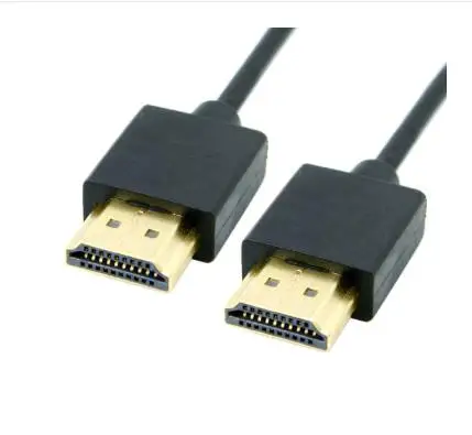 Standard HDMI 1.4 Male to HDMI Male HDTV Cable for PC Laptop Macbook Apple TV 1m Support HDMI 1.4 Gold plated 3D 3mm Cable OD
Standard HDMI 1.4 Male to HDMI Male HDTV Cable for PC Laptop Macbook Apple TV 1m Support HDMI 1.4 Gold plated 3D 3mm Cable OD