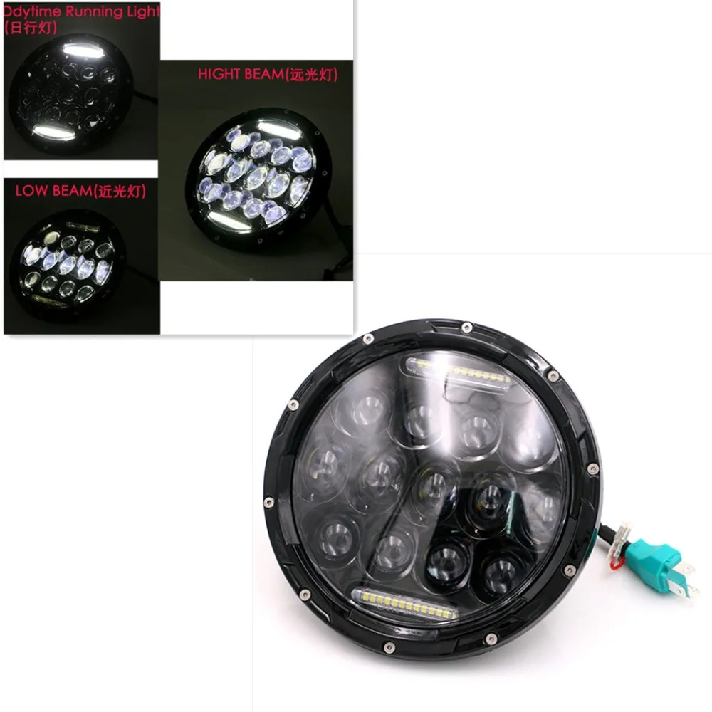 7 Inch For Harley Motorcycles LED Headlights H4 H13 Hi-Lo Beam Daytime Running Lights 6000K For Jeep Wrangler Offroad Light
7 Inch For Harley Motorcycles LED Headlights H4 H13 Hi-Lo Beam Daytime Running Lights 6000K For Jeep Wrangler Offroad Light