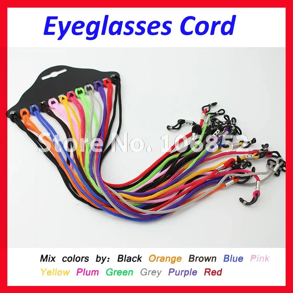 Retail 12pcs Colorful Nylon Glasses Eyeglasses cord spectacle Glasses chain Holder Rope String Black Red Green Purple Pink GC-A
Retail 12pcs Colorful Nylon Glasses Eyeglasses cord spectacle Glasses chain Holder Rope String Black Red Green Purple Pink GC-A