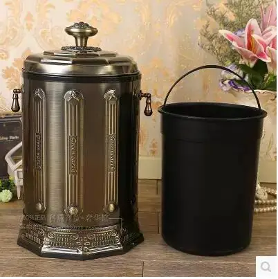 application European style plated with floral pedal buckets trash trash can waste bins trash bingarbage bin antique tin LJT006
application European style plated with floral pedal buckets trash trash can waste bins trash bingarbage bin antique tin LJT006