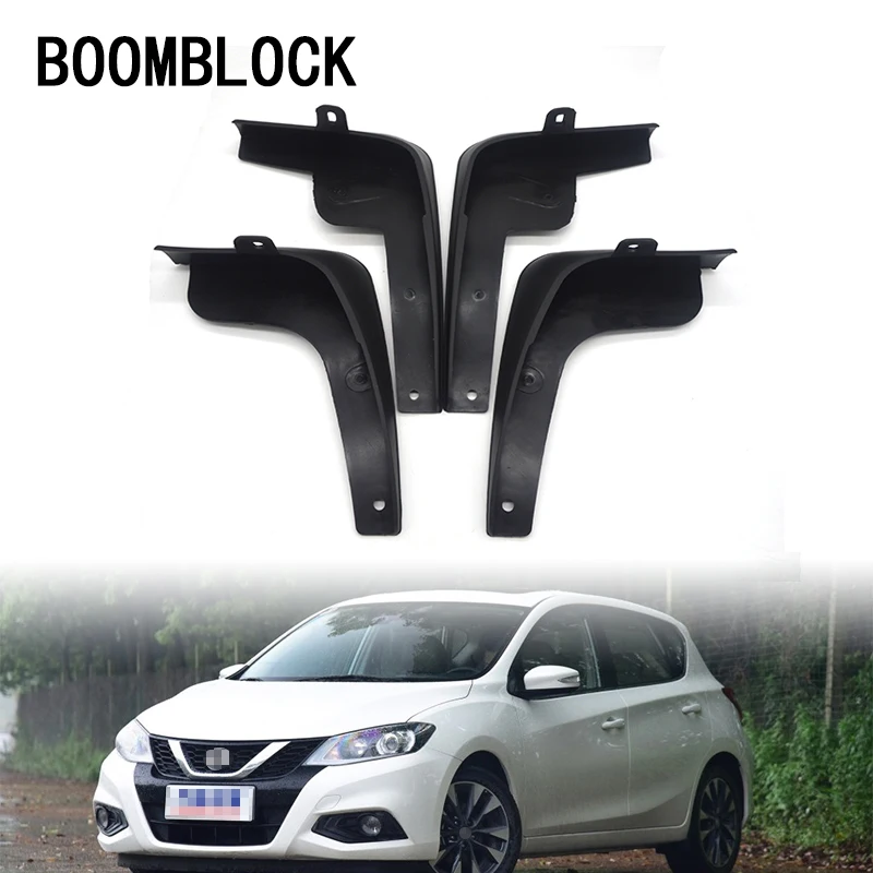 BOOMBLOCK Car Front Rear Mudguards For 2007 2008 2009 2010 2011 Nissan Tiida Versa C11 Latio 2012 Hatchback Mudflaps Fenders
BOOMBLOCK Car Front Rear Mudguards For 2007 2008 2009 2010 2011 Nissan Tiida Versa C11 Latio 2012 Hatchback Mudflaps Fenders
