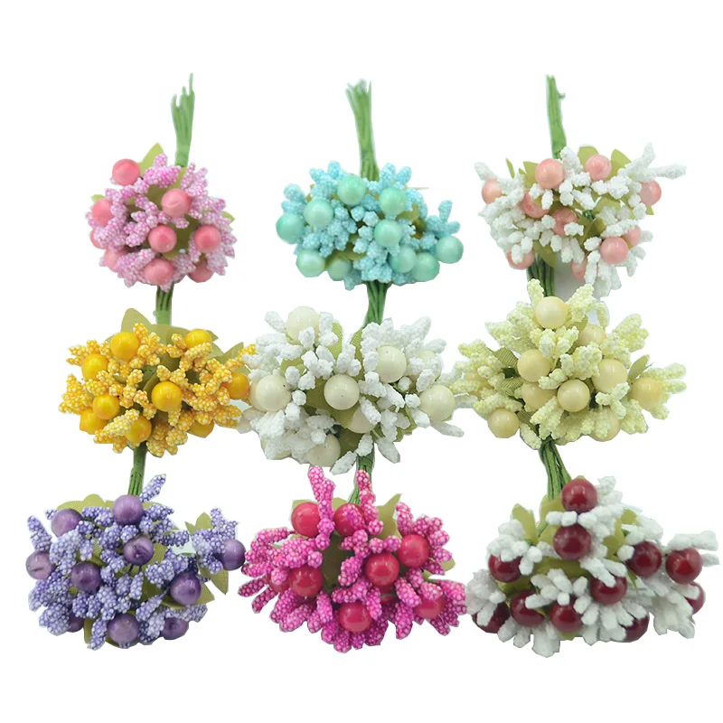 10pcs PE Artificial Stamens Berry Bouquet For Wedding Wreath Decoration DIY Scrapbooking Party Box Accessories Fake Flower
10pcs PE Artificial Stamens Berry Bouquet For Wedding Wreath Decoration DIY Scrapbooking Party Box Accessories Fake Flower