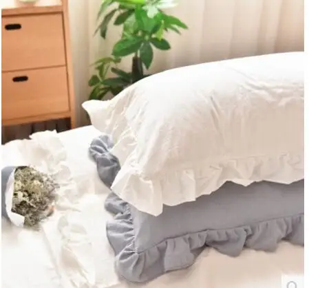74x48cm 100% cotton European white classic pillowcase lace handmade ruffles flounced Single pillow cover bedroom case for pillow
74x48cm 100% cotton European white classic pillowcase lace handmade ruffles flounced Single pillow cover bedroom case for pillow