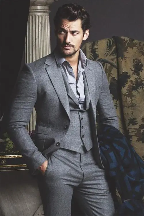 2017 Latest Coat Pant Designs Grey Tweed Men Suit Formal Slim Fit Blazer Gentle Skinny Custom Prom Tuxedo 3 Pieces Terno Jacket
2017 Latest Coat Pant Designs Grey Tweed Men Suit Formal Slim Fit Blazer Gentle Skinny Custom Prom Tuxedo 3 Pieces Terno Jacket