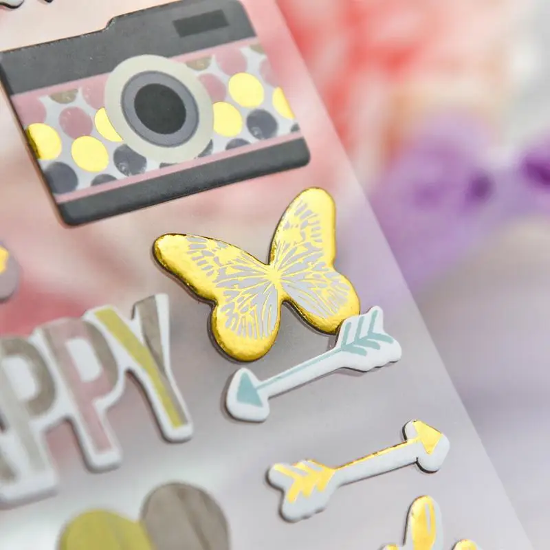 ZFPARTY Happy Die Cut Self-adhesive Paper Stickers for Scrapbooking/ DIY Crafts/ Card Making /Journaling Project
ZFPARTY Happy Die Cut Self-adhesive Paper Stickers for Scrapbooking/ DIY Crafts/ Card Making /Journaling Project