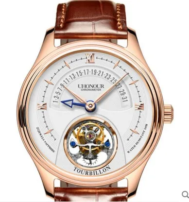 New Men Tourbillion Watch Mechanical Hand Winding 25 Jewels Sapphire Alligator Leather Date Luxury Gift
New Men Tourbillion Watch Mechanical Hand Winding 25 Jewels Sapphire Alligator Leather Date Luxury Gift