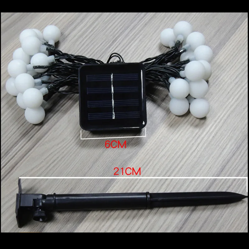 7M/20ft 50 LEDs Garde Solar Copper Wire LED String Light Outdoor Waterproof Fairy Lamp For Wedding Christmas Decoration 600mAh
7M/20ft 50 LEDs Garde Solar Copper Wire LED String Light Outdoor Waterproof Fairy Lamp For Wedding Christmas Decoration 600mAh