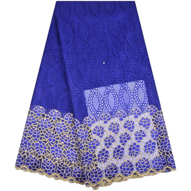 High Quality African French Lace Fabrics Blue French Net Embroidery Tulle Voile Mesh Lace Fabric For Nigerian Party Dress 1282
High Quality African French Lace Fabrics Blue French Net Embroidery Tulle Voile Mesh Lace Fabric For Nigerian Party Dress 1282