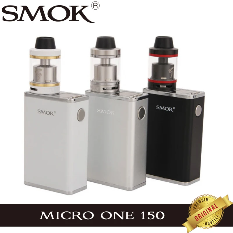 Оригинал Smok Micro один 150 комплект с 1900 мАч R150 Mod Батарея и Минос Sub Танк 4 мл